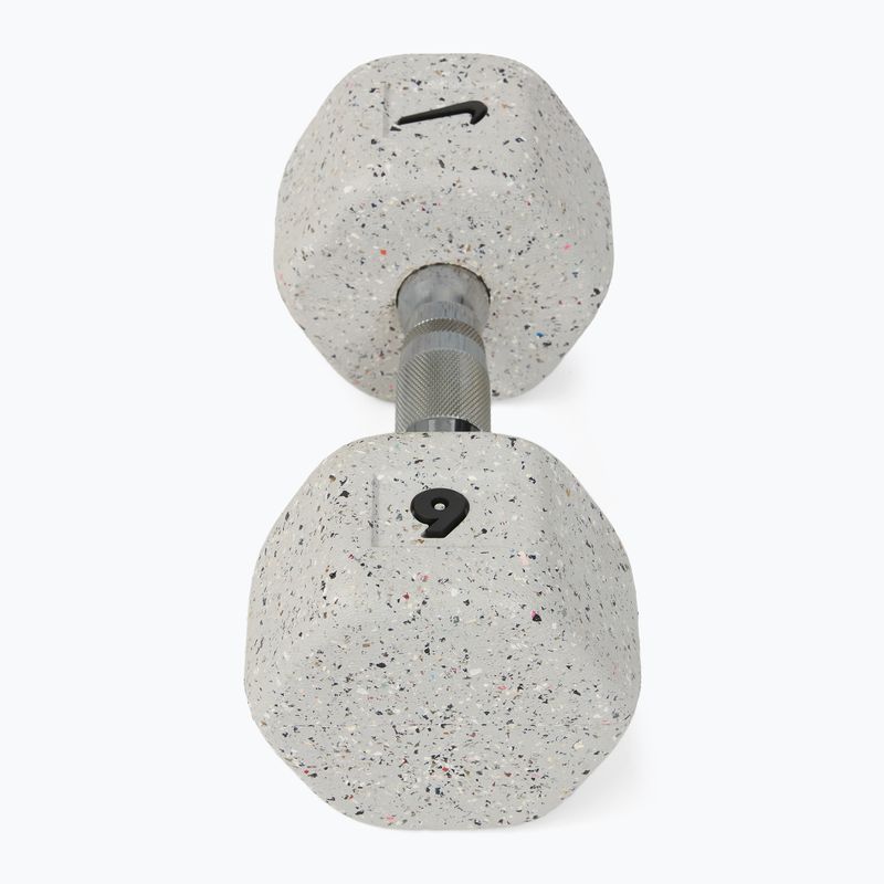 Činky Nike Strength Grind Hex Dumbbell 2 x 9 kg wolf grey 2