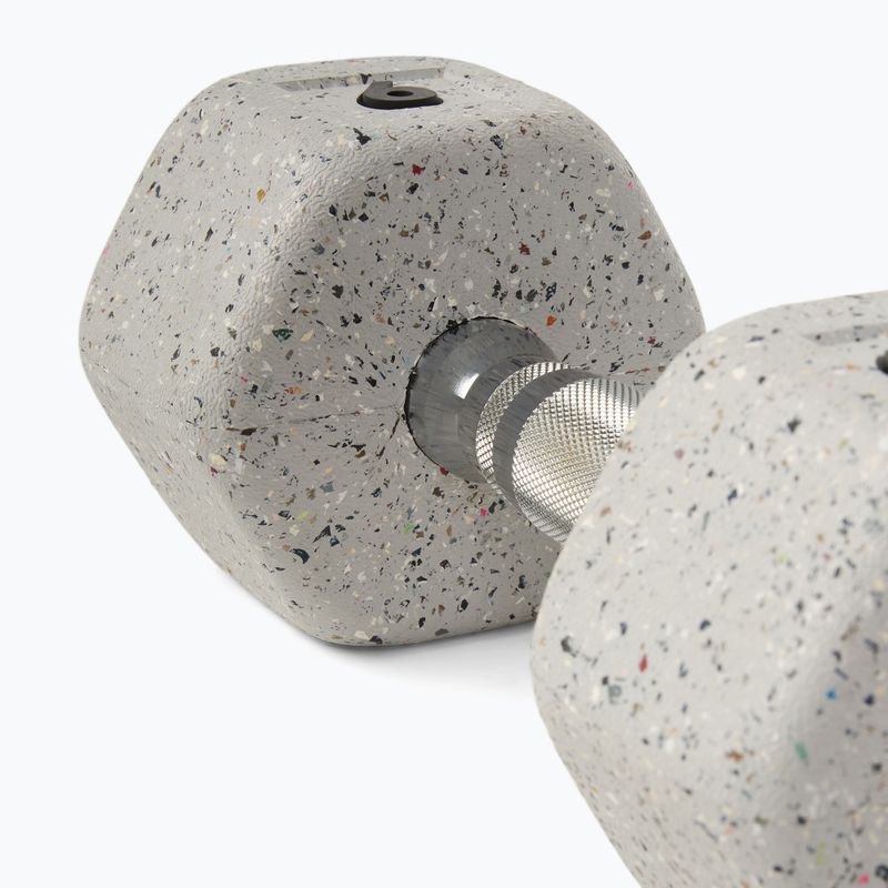 Činky Nike Strength Grind Hex Dumbbell 2 x 9 kg wolf grey 4