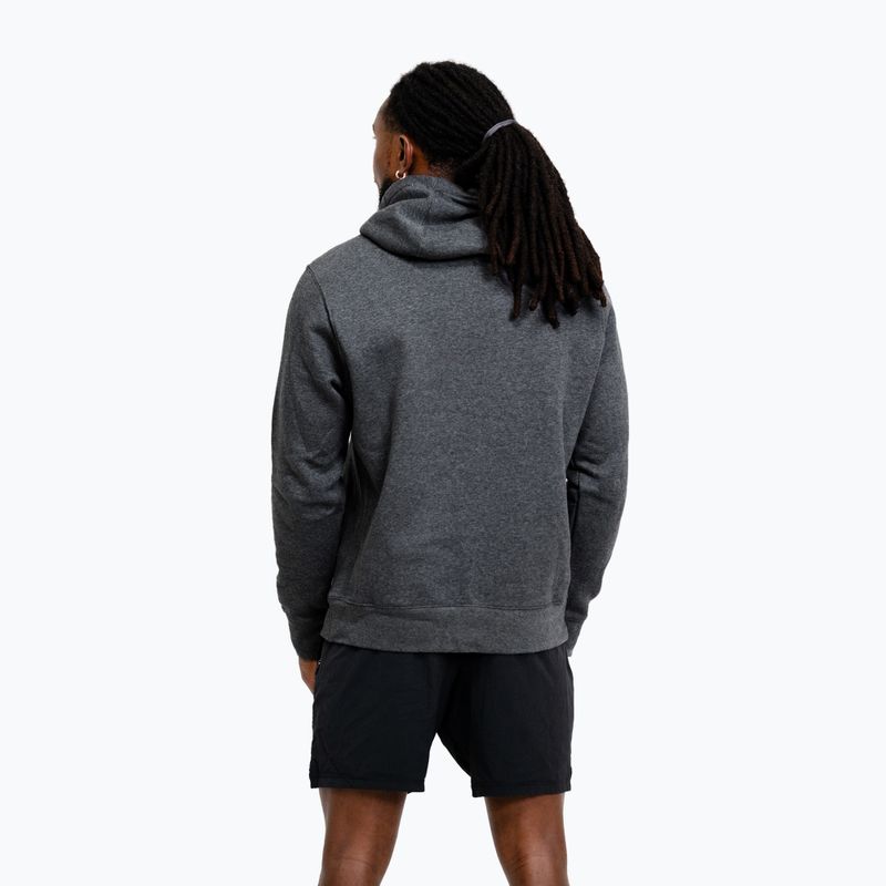 Pánska mikina Nike Strength Hoodie charcoal/white 3