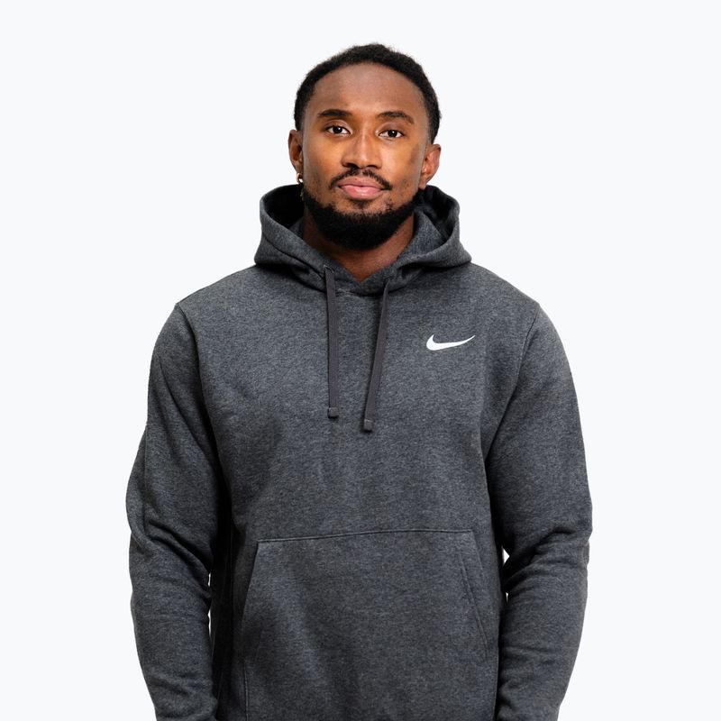 Pánska mikina Nike Strength S&C Hoodie charcoal/white 4