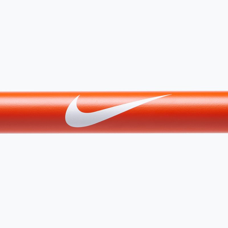 Rovná osa Nike Strength Coated Premium Barbell orange swoosh 4