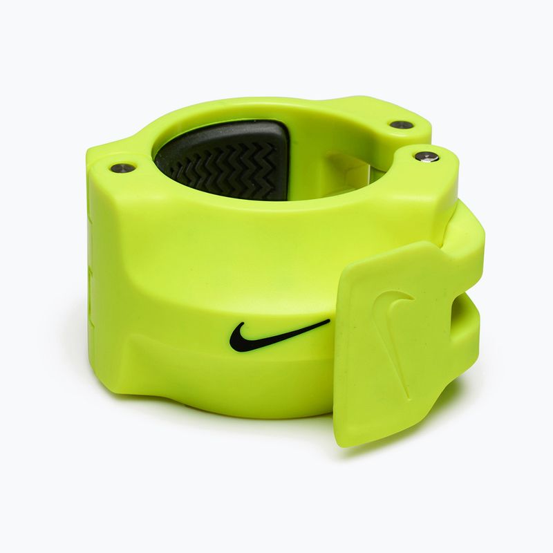 Uzávery na činku Nike Strength Barbell Collars 2ks volt/black 3