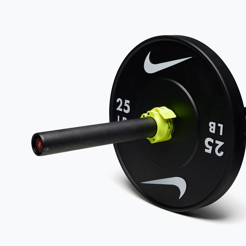 Uzávery na činku Nike Strength Barbell Collars 2ks volt/black 6