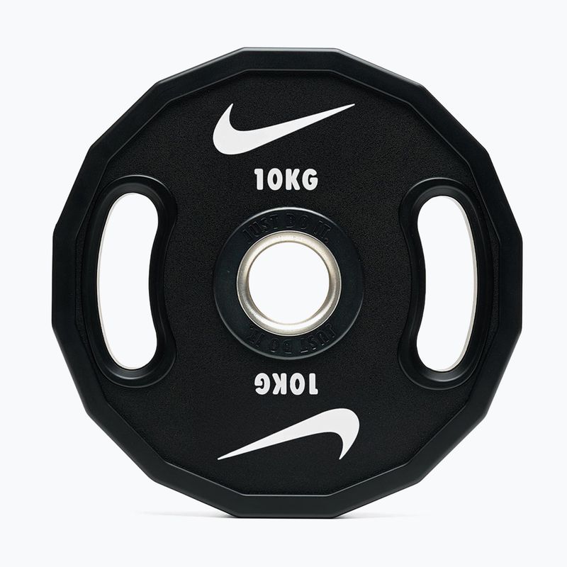 Bumpery  Nike Strength Pro Urethane Plates 10 kg black/white 4