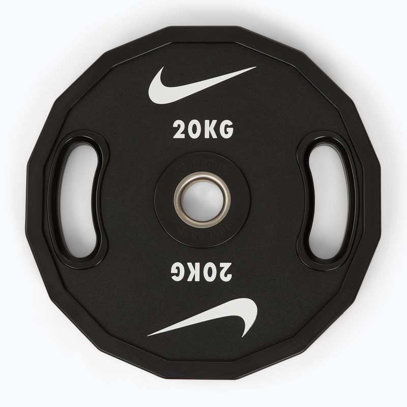 Bumpery  Nike Strength Pro Urethane Plates 20 kg black/white 2