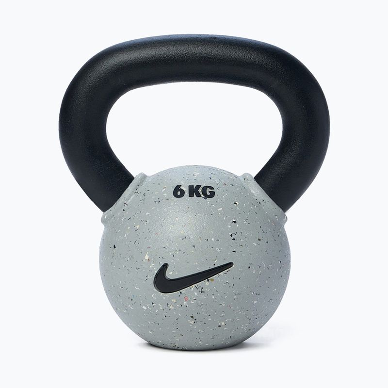 Kettlebell Nike Strength Rubber Coated 6 kg smoke grey