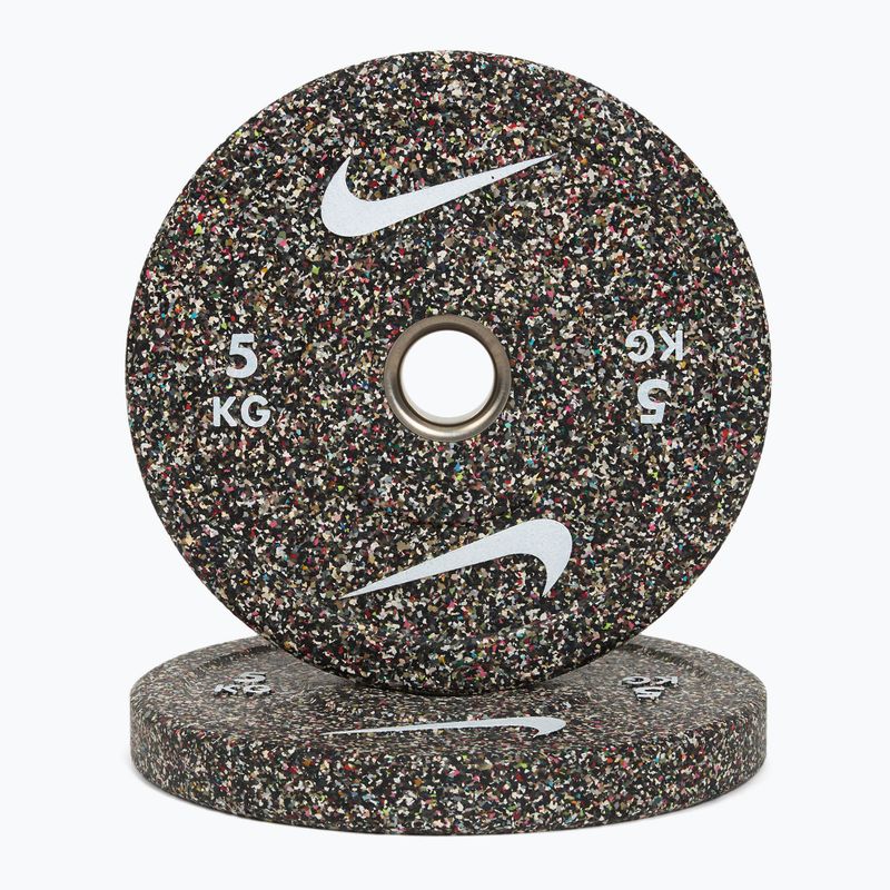 Bumperové závažie Nike Strength Grind Bumper Plates 2 x 5 kg blackout 4