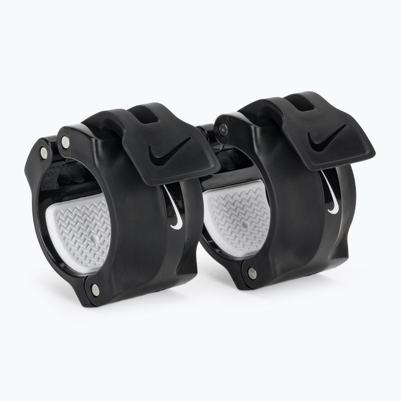 Uzávery na činku Nike Strength Barbell Collars 2ks black/white