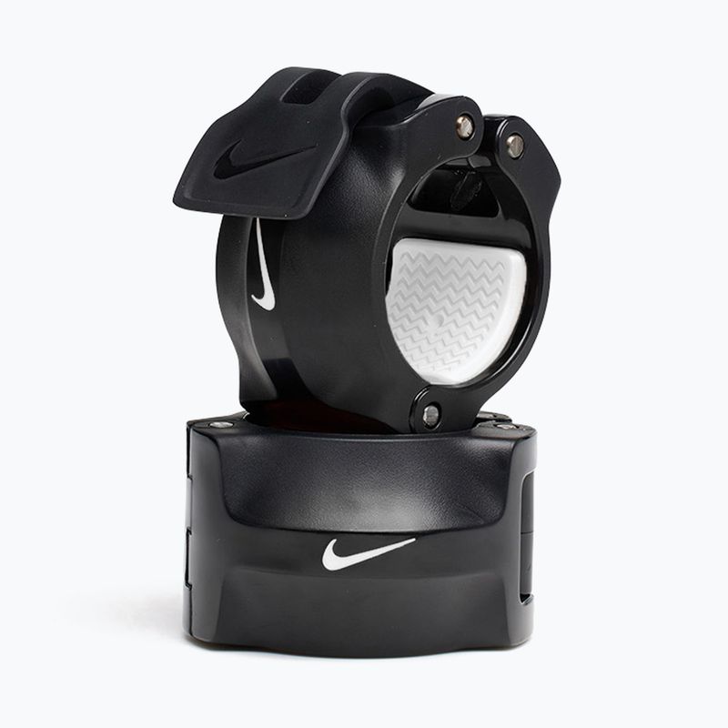 Uzávery na činku Nike Strength Barbell Collars 2ks black/white 5