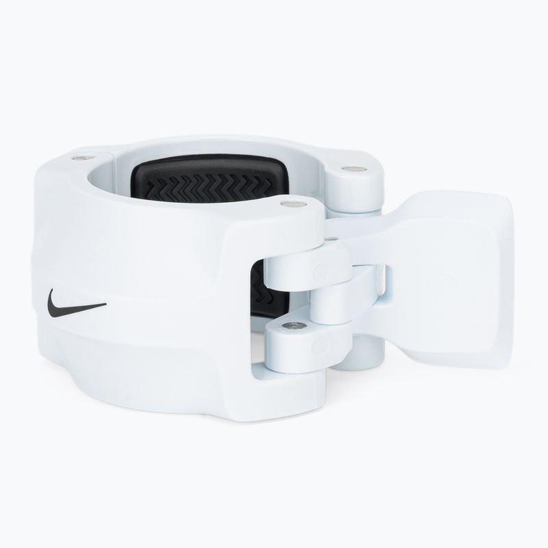 Uzávery na činku Nike Strength Barbell Collars 2ks white/black 2