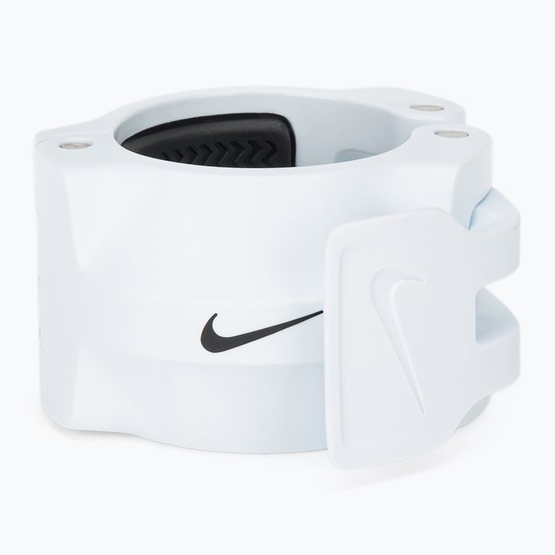 Uzávery na činku Nike Strength Barbell Collars 2ks white/black 3