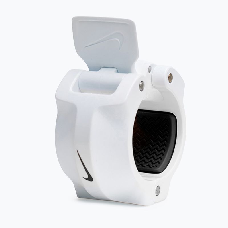 Uzávery na činku Nike Strength Barbell Collars 2ks white/black 6