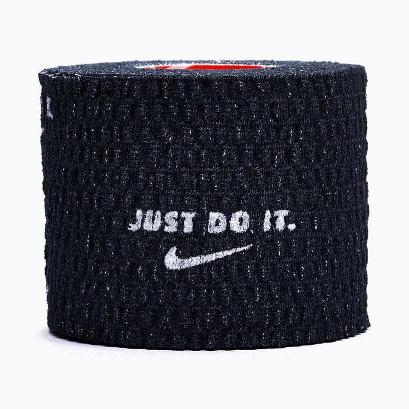 Elastický kohezívny obväz Nike Strenght Flex Lifting Tape čierny/biely 3