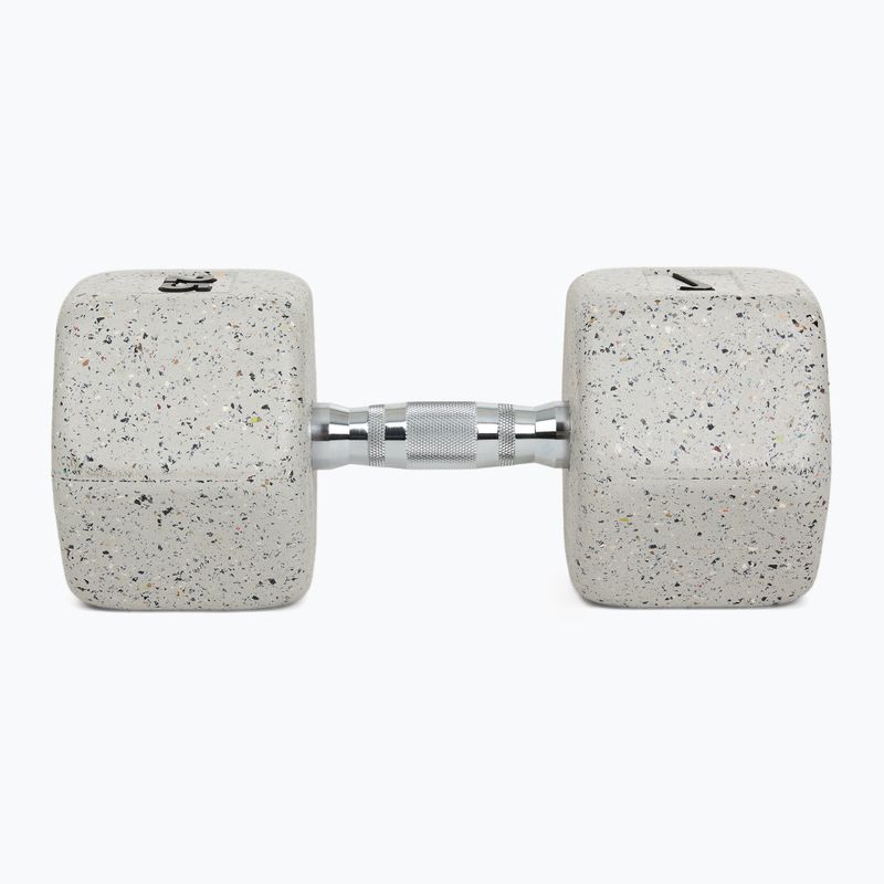 Gumovaná činka Nike Strength Grind Dumbbell 25 kg wolf grey 3