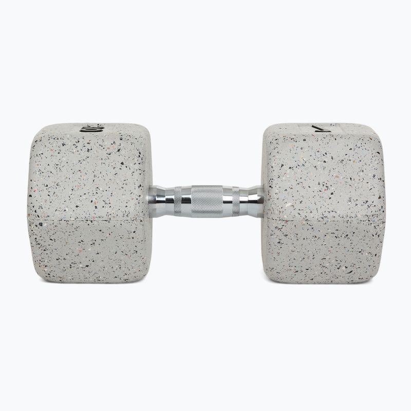 Gumovaná činka Nike Strength Grind Dumbbell 30 kg wolf grey 3