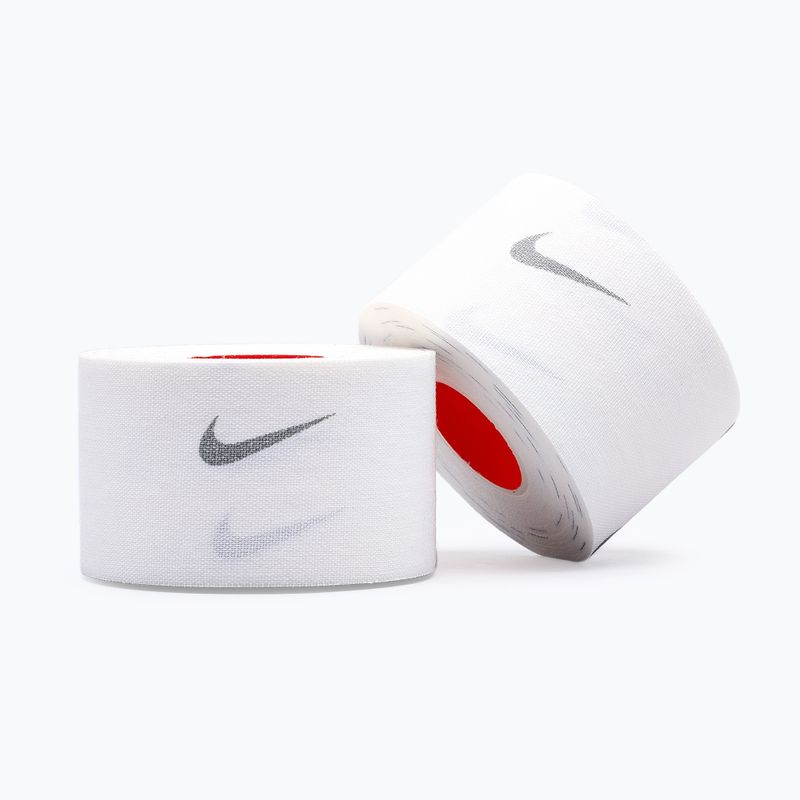 Kohezívny elastický obväz Nike Strenght Athletic Tape white/grey 4