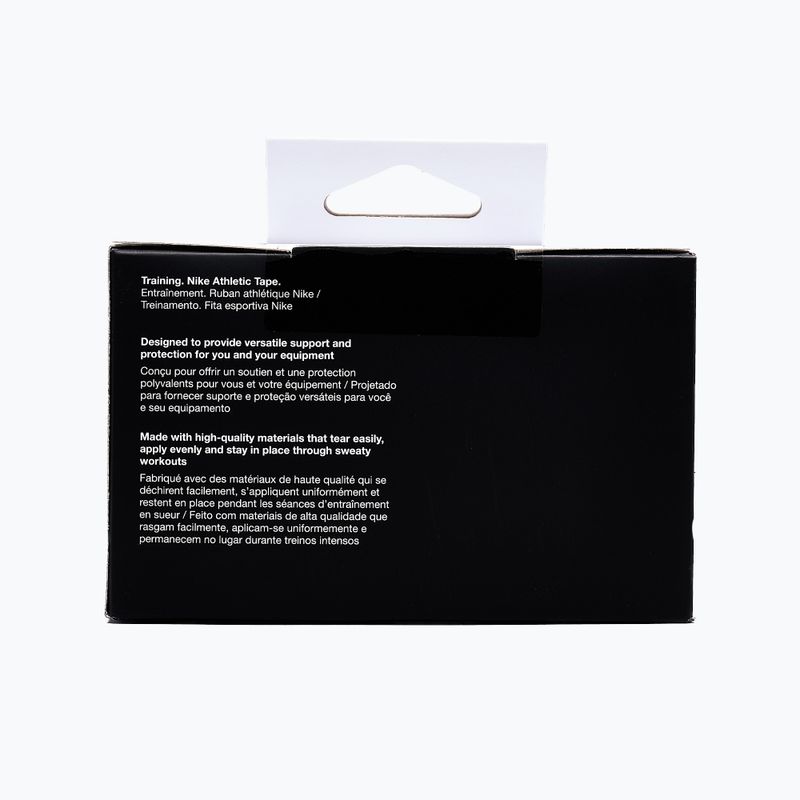 Kohezívny elastický obväz Nike Strenght Athletic Tape black/white 3