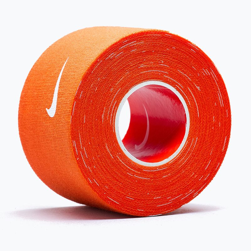 Kohezívny elastický obväz Nike Strenght Athletic Tape orange/white 6