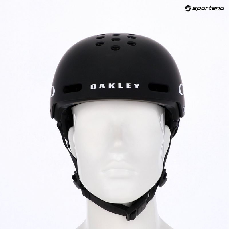 Cyklistická prilba Oakley Street1 EU matná čierna 7