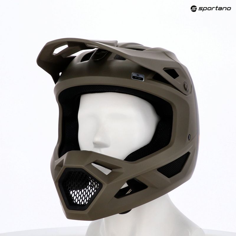 Cyklistická prilba Fox Racing Rampage 5050 CE/CPSC military 17