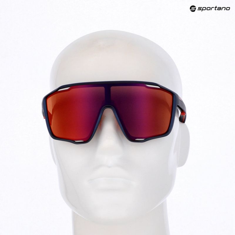 Slnečné okuliare Red Bull SPECT Kraft blue/brown with red mirror 6