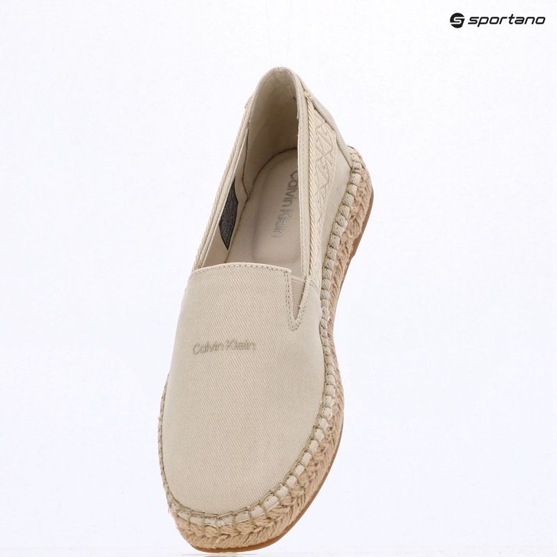 Pánske espadrilky Calvin Klein HM0HM02075 Webbing oatmeal 9