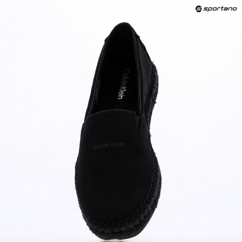 Pánske espadrilky Calvin Klein HM0HM02075 Webbing triple black 9