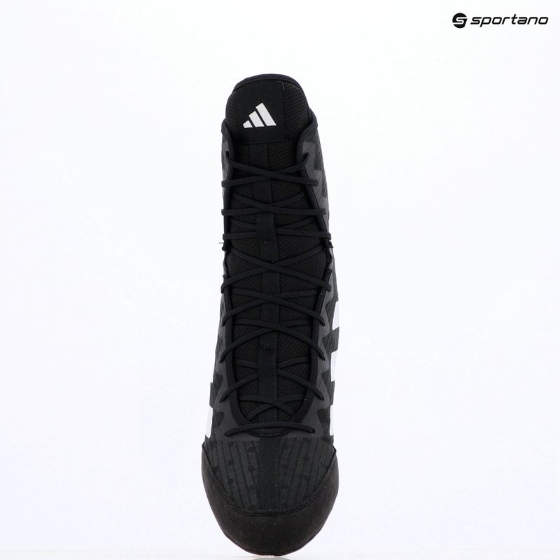 Boxerské topánky adidas Box Hog 4 black/white 17