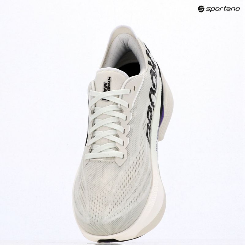 Pánske bežecké topánky Brooks Hyperion Max 4 grey/black/purple hebe 9