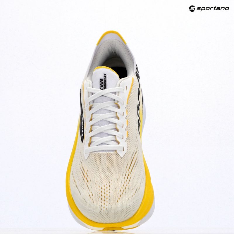 Pánske bežecké topánky Brooks Hyperion Max 4 white/cyber yellow/black 9