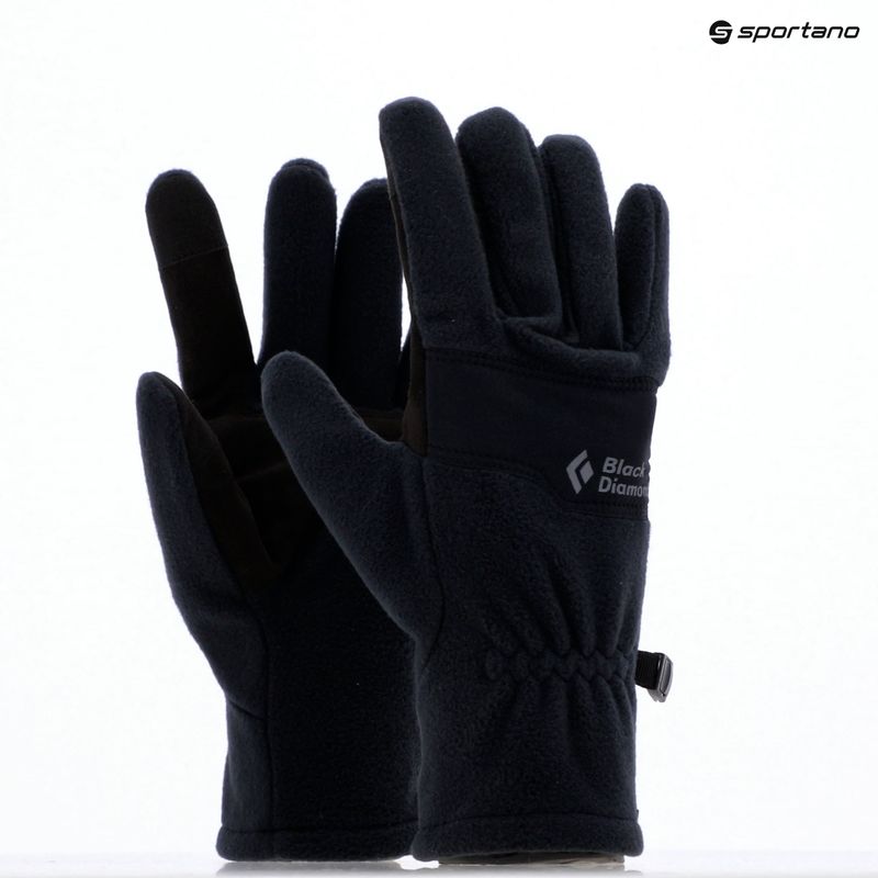 Trekingové rukavice Black Diamond Everyday Fleece black 5