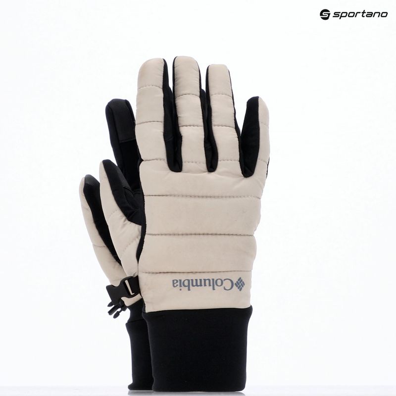 Dámske trekingové rukavice Columbia Powder Lite II dark stone 4