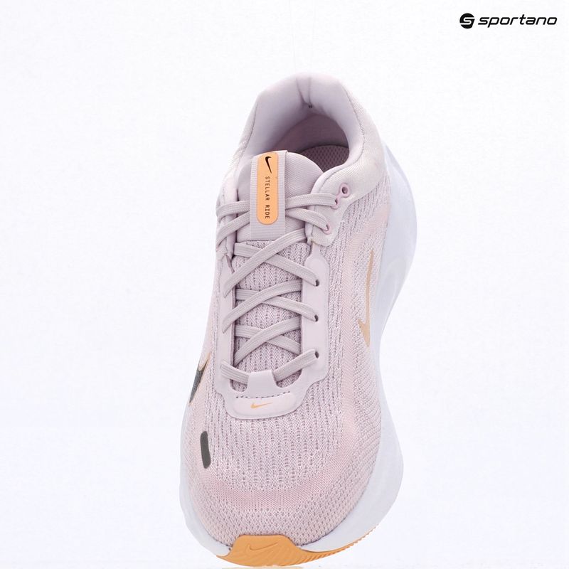 Detské bežecké topánky Nike Stellar Ride bleached lilac/pink foam/black 9