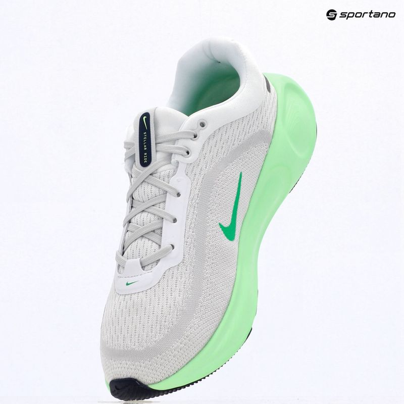 Detské bežecké topánky Nike Stellar Ride white/photon dust/illusion green 9