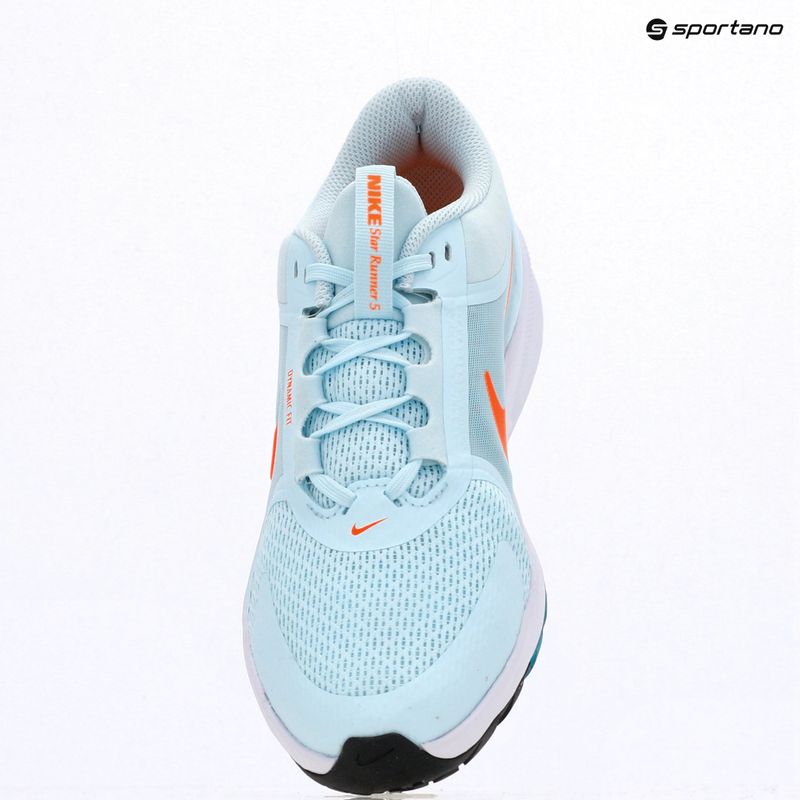 Detské bežecké topánky Nike Star Runner 5 glacier blue/energy/black/total orange 9