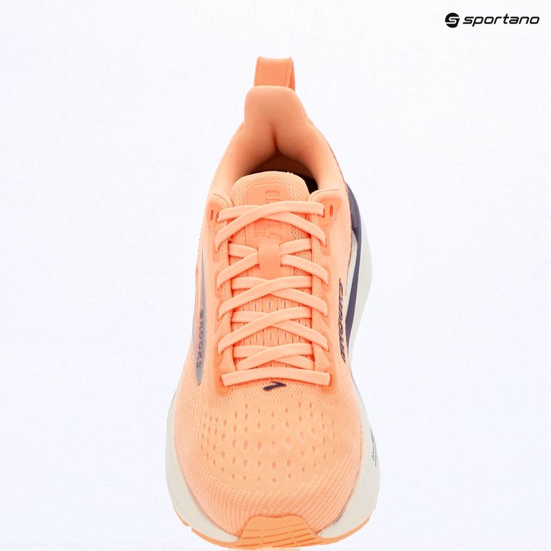 Dámske bežecké topánky Brooks Ghost Max 4 cyber peach/grape/bluewash 9