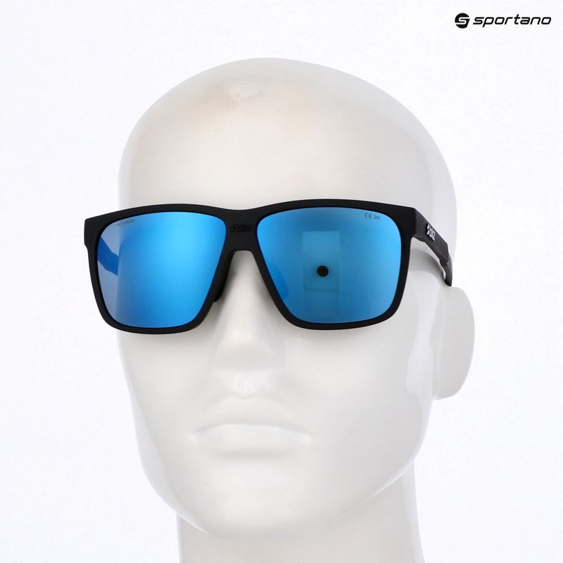 Slnečné okuliare Bliz A001 matte black/grey blue multi 7