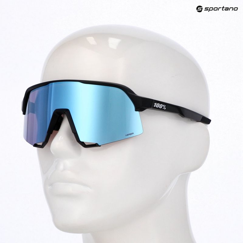 Slnečné okuliare 100% S3 matte black/hiper blue multilayer mirror 3