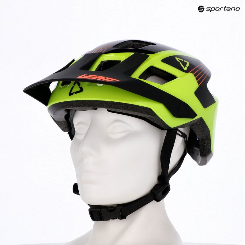 Detská cyklistická prilba Leatt MTB AllMtn 1.0 V22 Jr lime 7