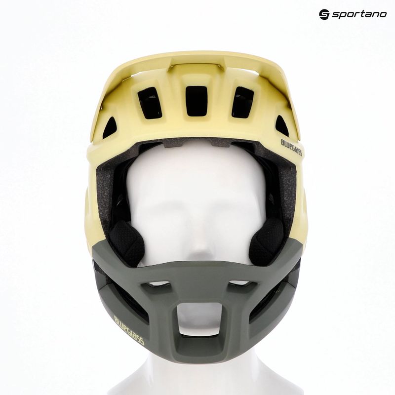 Cyklistická prilba Bluegrass Vanguard lime matte 6