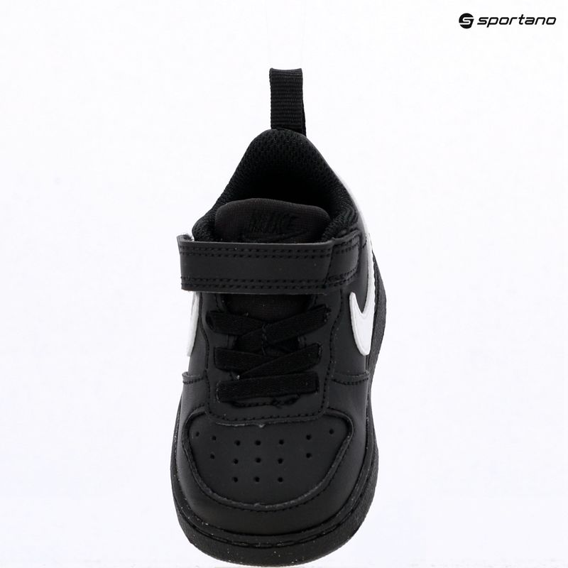 Detské topánky Nike Court Borough Low Recraft black/black/white 9