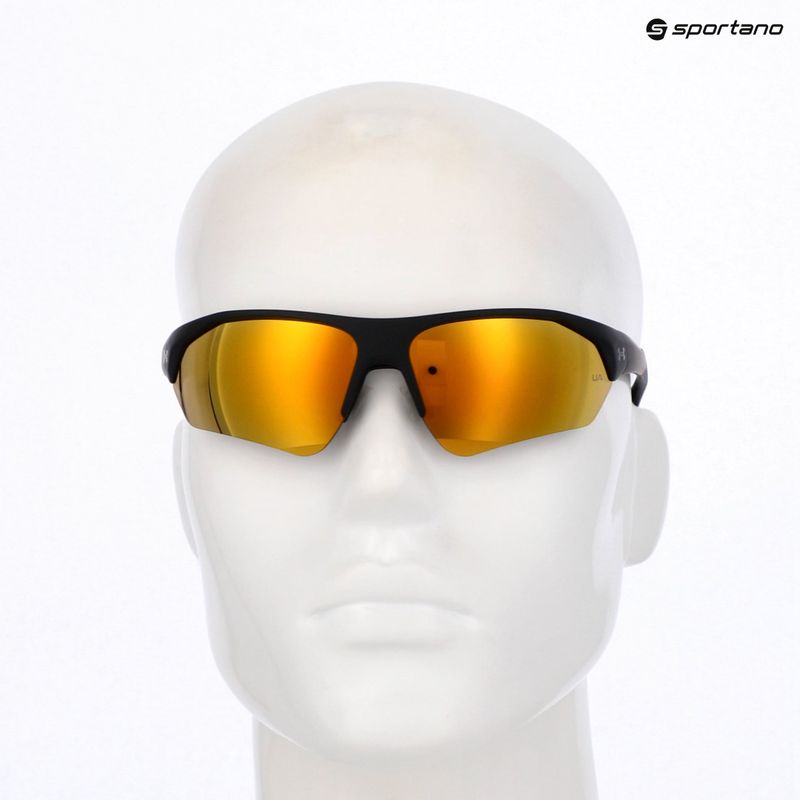 Detské slnečné okuliare Under Armour UA 7000/S S3 matte black gold/gold mirror 10