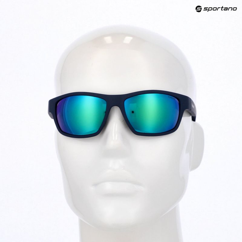 Slnečné okuliare Polaroid PLD 7037/S matt blue/greygreen mirror polarized 8