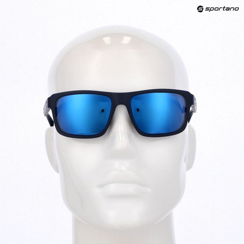 Pánske slnečné okuliare Polaroid PLD 2158/S matte blue/blue mirror polarized 7
