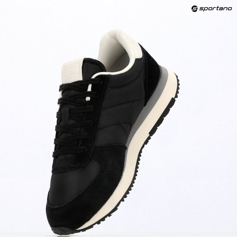 Pánske topánky Tommy Jeans Eva Runner Mix black 9