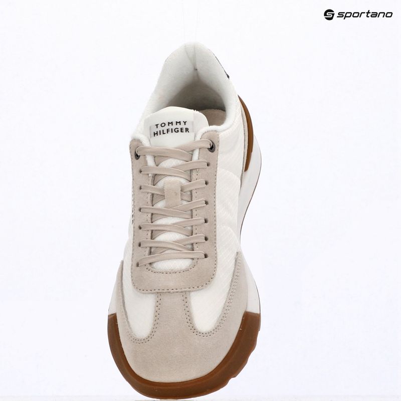 Pánske topánky Tommy Hilfiger Retro Runner Mesh Suede Mix classic stone 9