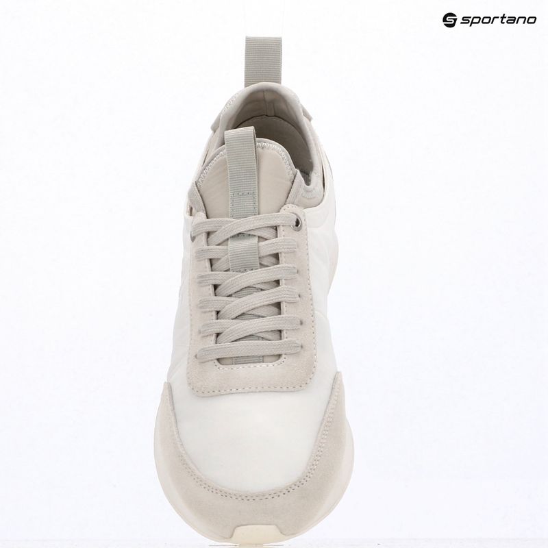 Pánske topánky Calvin Klein YM0YM01414 Retro Runner Sock Laceup Mix mat bright white/light grey 9