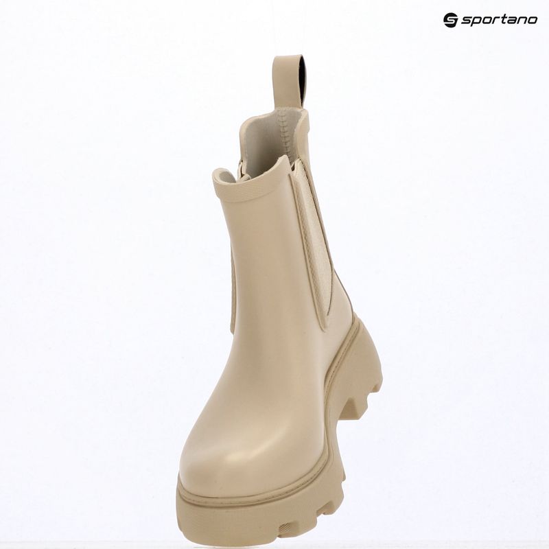 Dámske gumáky Tommy Hilfiger Rubber Flag Cleated classic beige 9