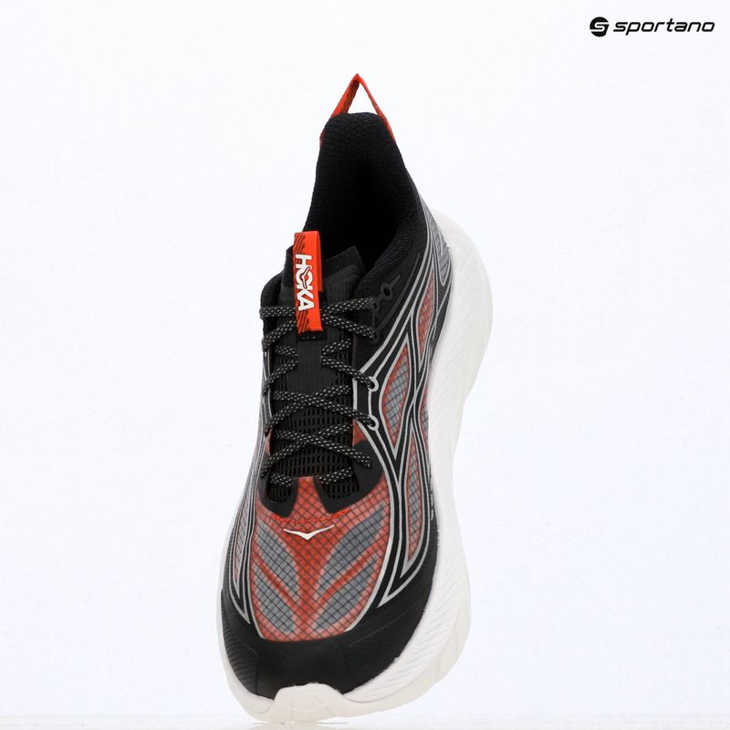 Pánske bežecké topánky HOKA Mach Remastered carbon black / habanero 9