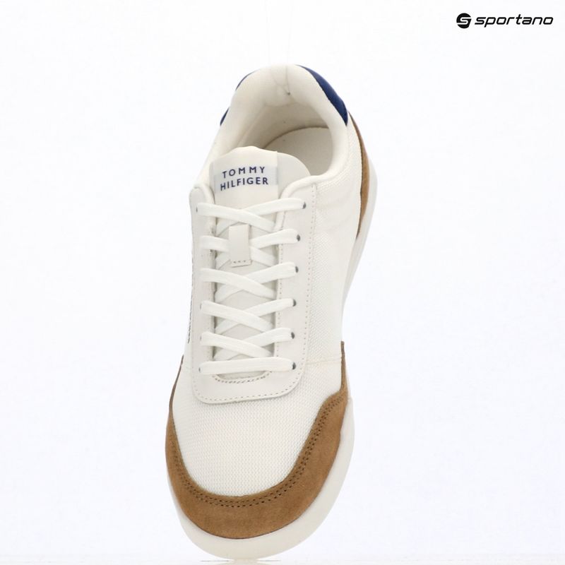 Pánske topánky Tommy Hilfiger Low Pro Cupsole Nylon Suede Mix ecru 9